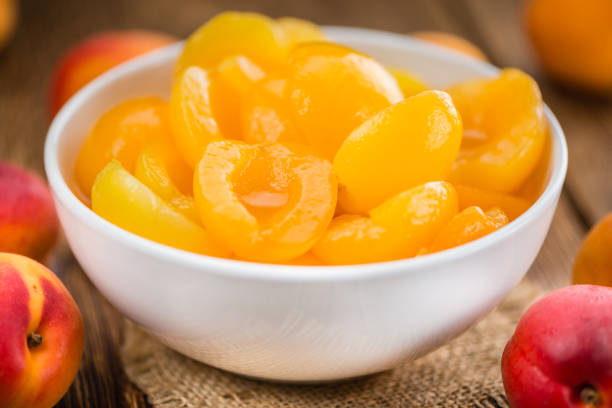 istock Portion of pickled Apricots 814237316