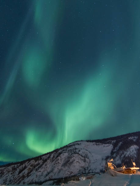 istock Aurora borealis,Yukon Territory,Canada 814247060