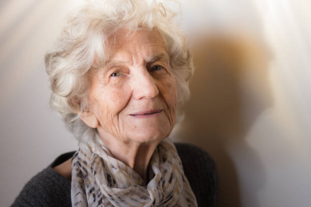 istock Senior Women with Gentle Smile 814247116