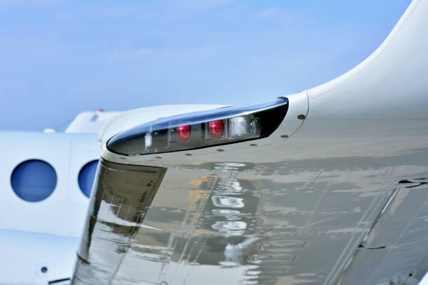 istock Close-Up of Aircraft Wing 814282310