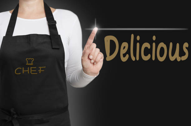 istock delicious background cook operated touchscreen concept 814301622