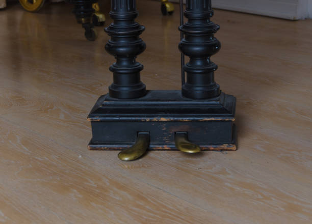 istock vintage piano pedals black white 814307226