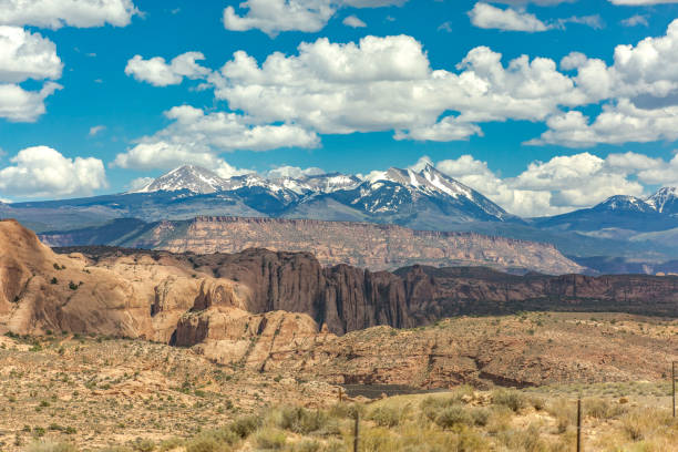 istock Layers including the La Sal Mountians 814311088