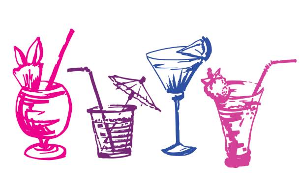 Line Drawing Raspberry Mojito 90+ Raspberry Mojito Stock Illustrations, Royalty-Free Vector Graphics ...