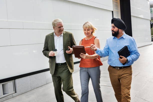 istock Business People Walking Together Concept 814314224