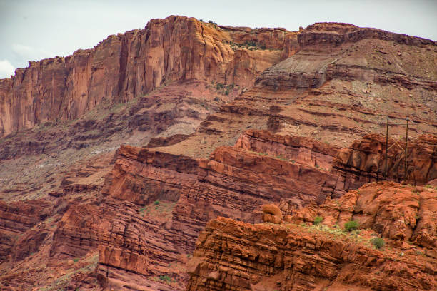 istock Rugged and textured mountains of Moab Utah 814316602