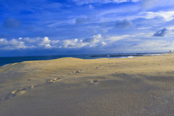 Nigerian beach stock photo