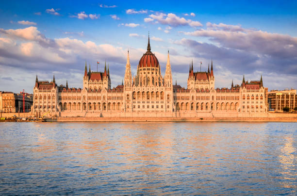 istock Orszaghaz, Hungarian Parliament, Budapest 814346850