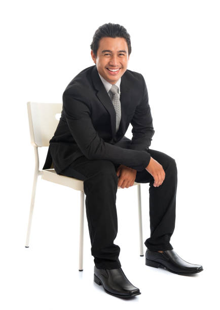 istock Seated Southeast Asian businessman 814348170