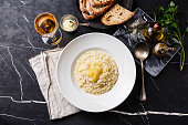 Risotto with parmesan cheese