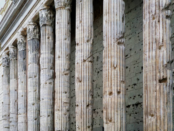 istock Corinthian Granite Columns of Pantheon in Rome 814357840