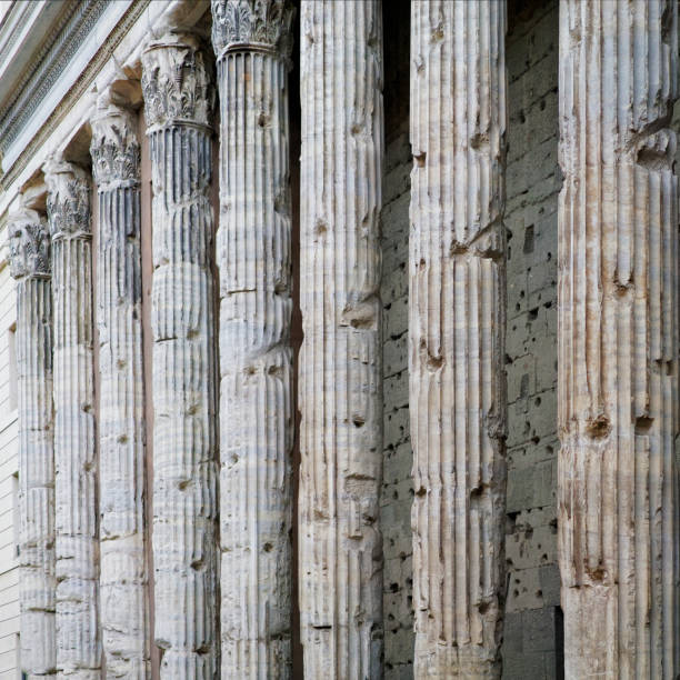 istock Corinthian Granite Columns in Pantheon in Rome 814357846