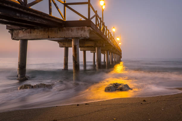 istock 6am sunrise at the pier 814358202