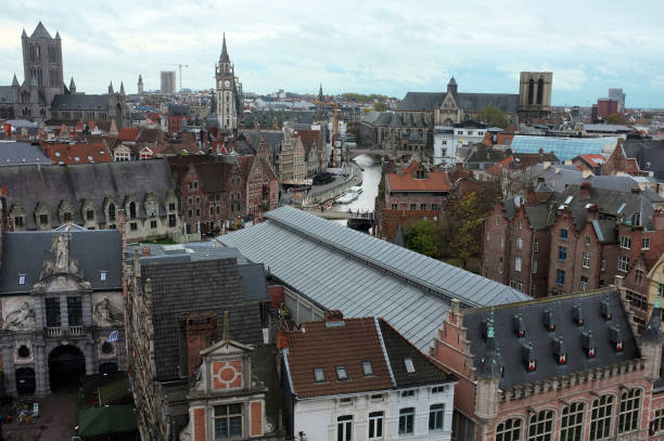 istock City of Gent overlook scenery 814361714
