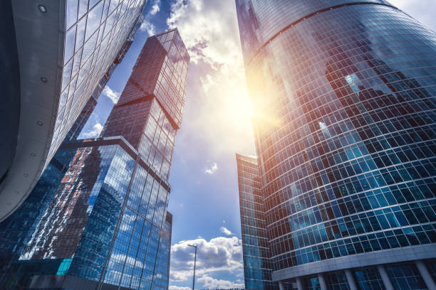 istock Skyscrapers in the financial district 814362570