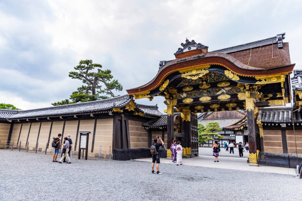 During the time of the first shogun, Tokugawa Ieyasu, in the Edo Period, the Nijo Castle was built, only to be completed 23 years later by the grandson of the firs shogun. This 275000 square meters houses gardens, ruins of palaces, and concentric fortifications; all amounting to Nijo castle being one of the the best surviving examples of Japanese architecture, and known worldwide as one of the few Historic Monuments of Ancient Kyoto from UNESCO.