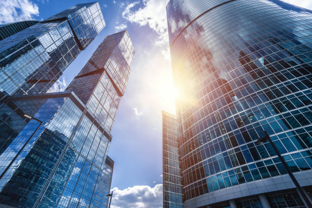 istock Skyscrapers in the financial district 814365788