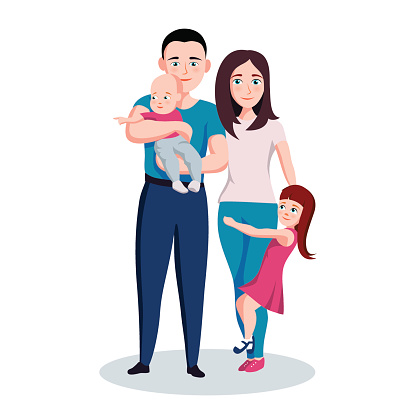Ilustración de Familia Madre Padre Hijo E Hija Vector Ilustración De Dibujos Animados y más Vectores Libres de Derechos de Adulto - iStock Ilustración de Familia Madre Padre Hijo E Hija Vector Ilustración De Dibujos Animados y más Vectores Libres de Derechos de Adulto - iStock