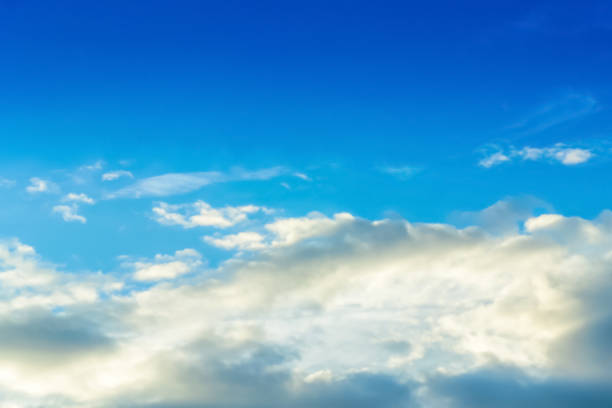 istock Air clouds in the blue sky. 814382926