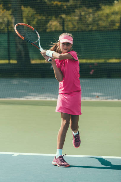 istock Young female tennis talent 814393750