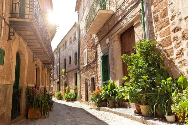 Street in Majorca