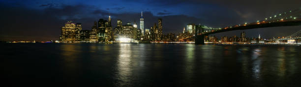 istock New York by night from Brooklyn 814405266