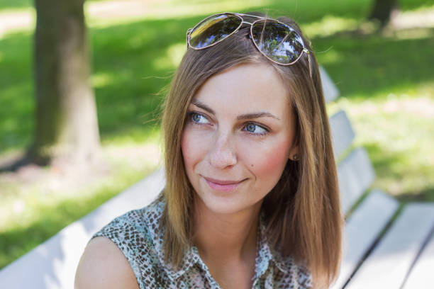 istock Cute girl smiling. 814407934