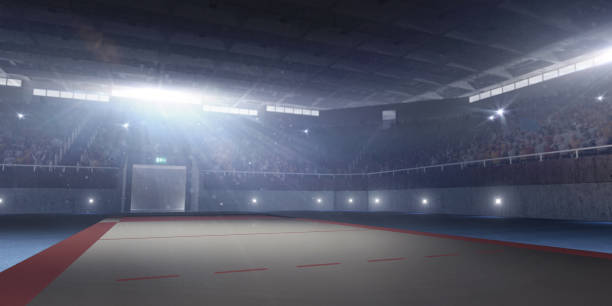 istock A 3D professional scene for fencing 814409278