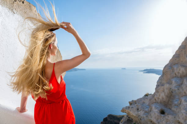 istock Pretty & happy woman enjoying summer 814409626