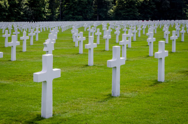 istock Luxembourg American Cemetery War Memorial 814424686