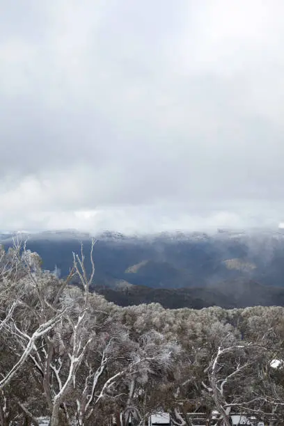 View of Mount Buller, Victoria, Australia