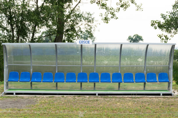 istock blue rows of seats on the stadium 814440190
