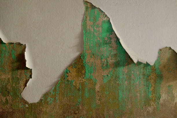 istock Grunge background and texture. Green and white surface. 814442778