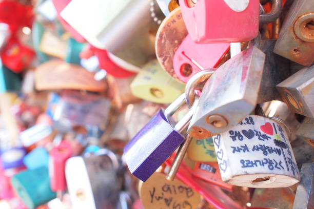 istock Lock of love 814447082