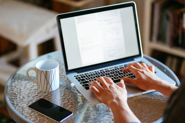 istock Woman reading and working at home 814453224