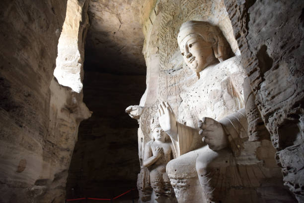istock Yungang grottoes Datong China 814468614