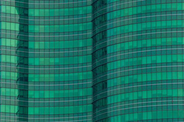 Free Stock Photo of Geometric architecture and green windows | Download ...