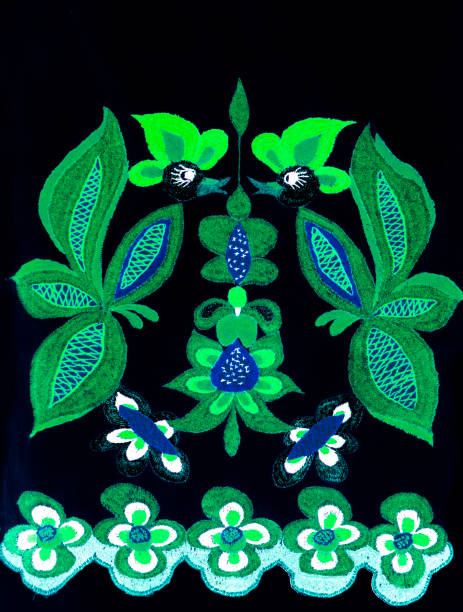 istock Ukrainian folk embroidery 814490388