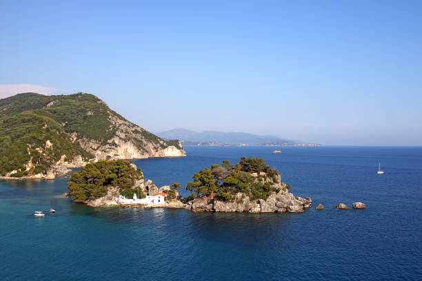 istock island Panagias seascape Parga Greece 814503372