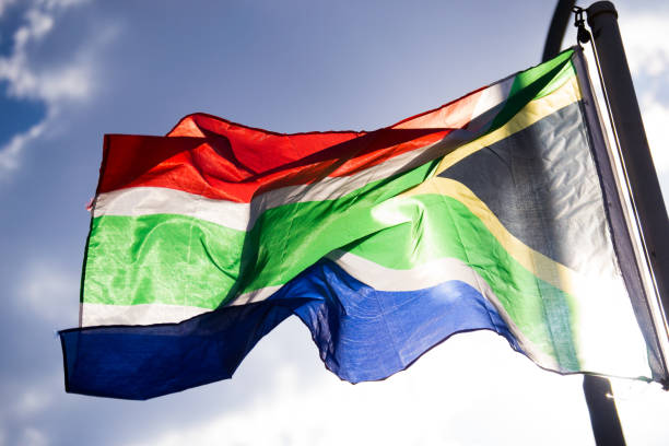 istock Waving Flag From South-Africa 814505854