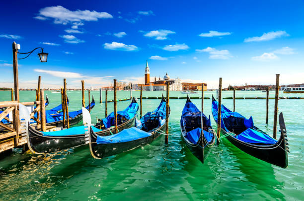 istock Venice, Italy - Gondolas on Grand Canal 814515514