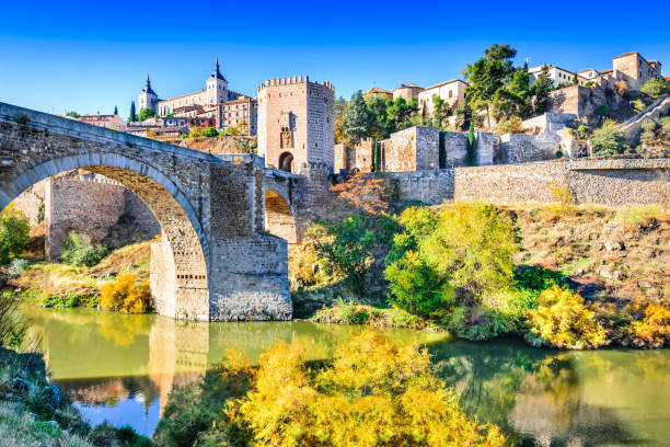 toledo, castile, spain - toledo imagens e fotografias de stock