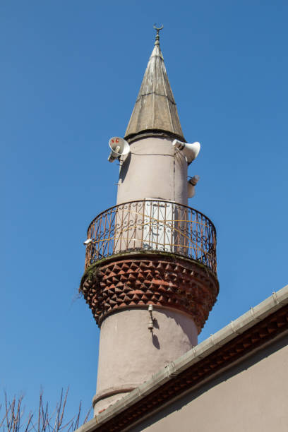 istock Minaret of an Ottoman style mosque 814516432