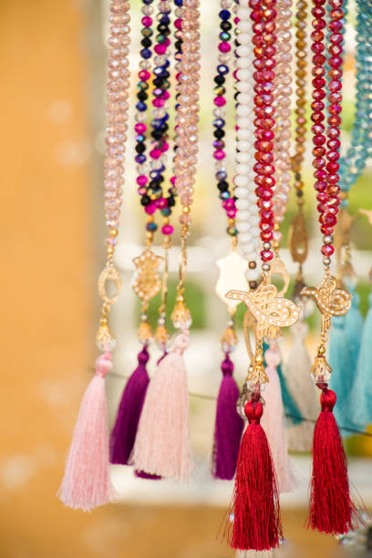 istock Set of praying beads of various color 814519100