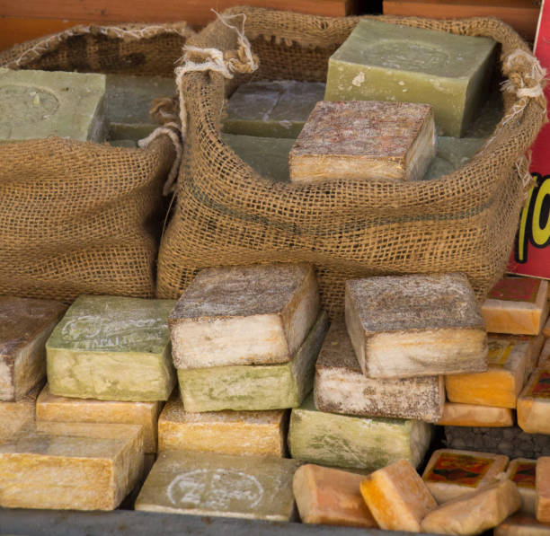istock Collection of bars of hand made soap 814519702