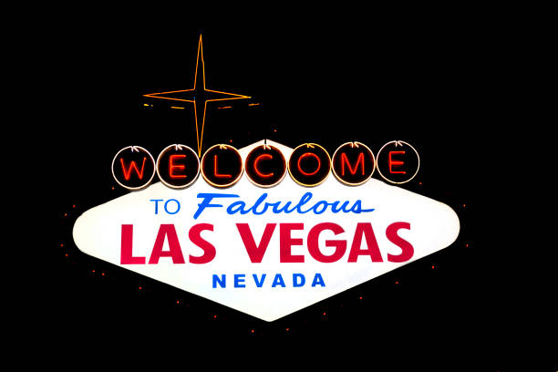 素晴らしいラスベガスへようこそ。 - welcome to fabulous las vegas sign 写真 ストックフォトと画�像