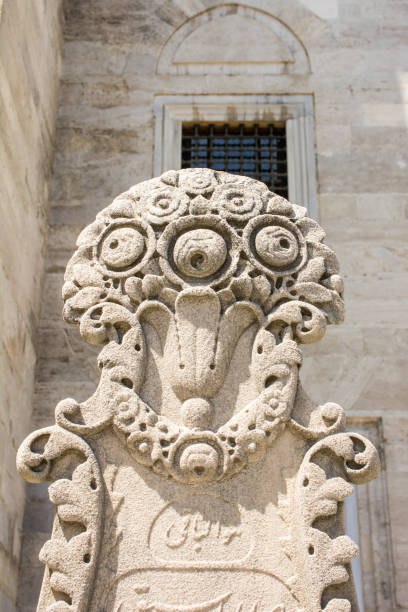 istock Old stone on the graves in Istanbul 814520024