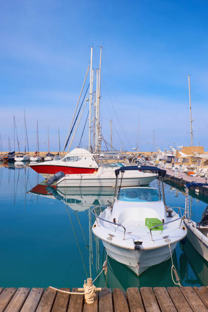 istock Yachts in Latchi harbour, Cyprus, 814534924