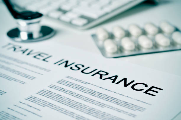 istock travel insurance policy on a doctors office 814534996