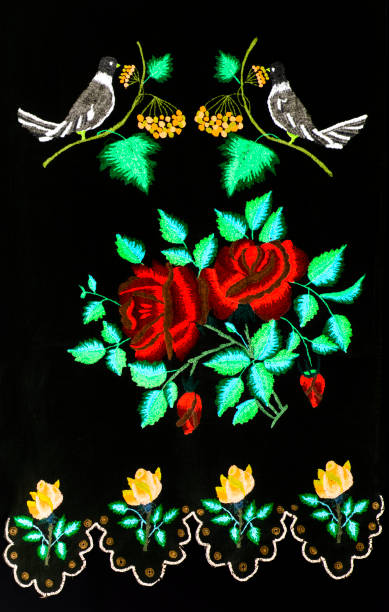 istock Ukrainian folk embroidery 814541464